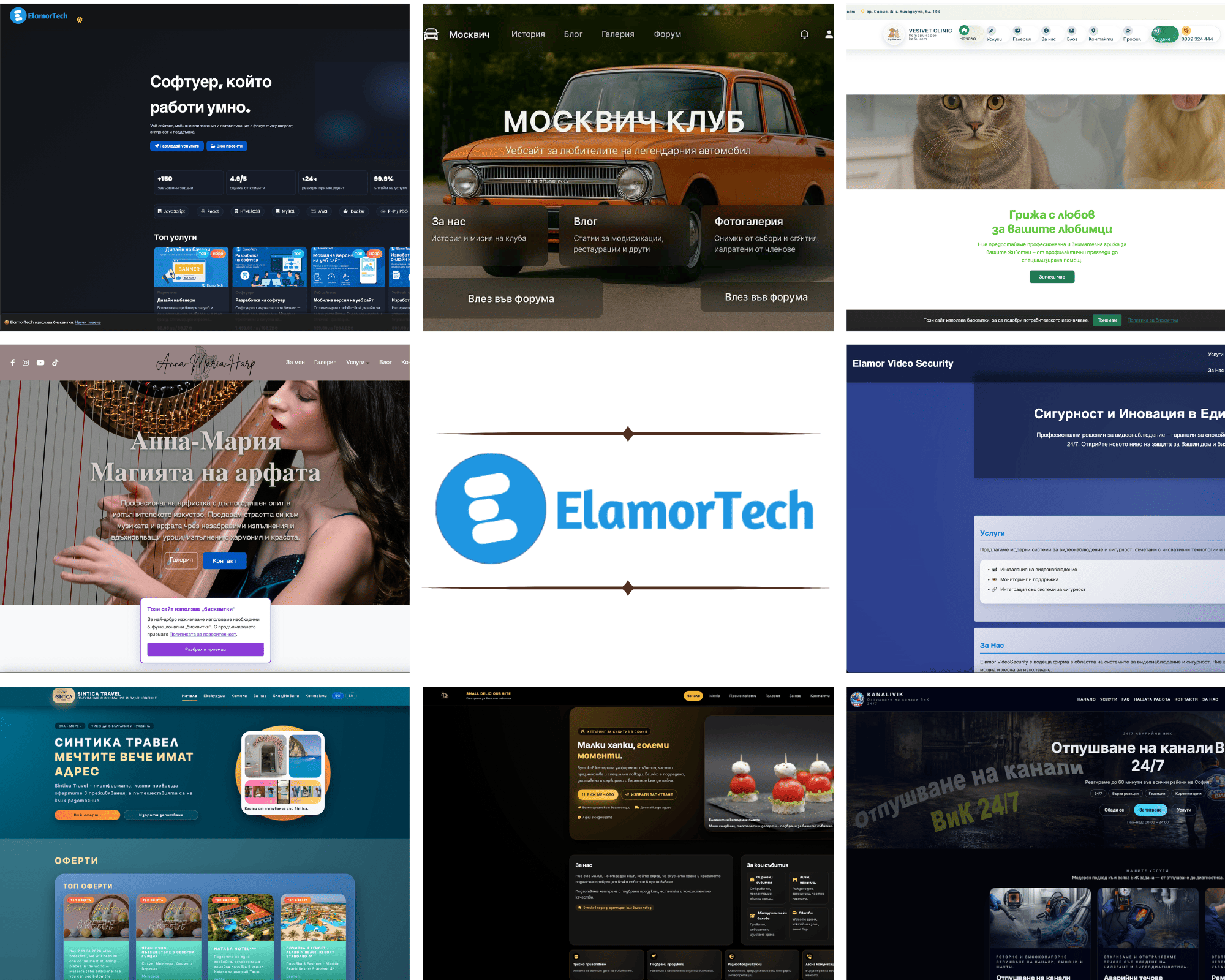 Бейсик уебсайт – професионално онлайн присъствие